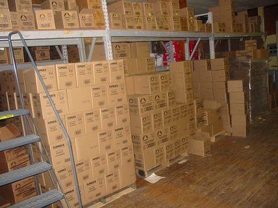 Boxes of Oil Eater Degreaser & Oil Eater Cleaner