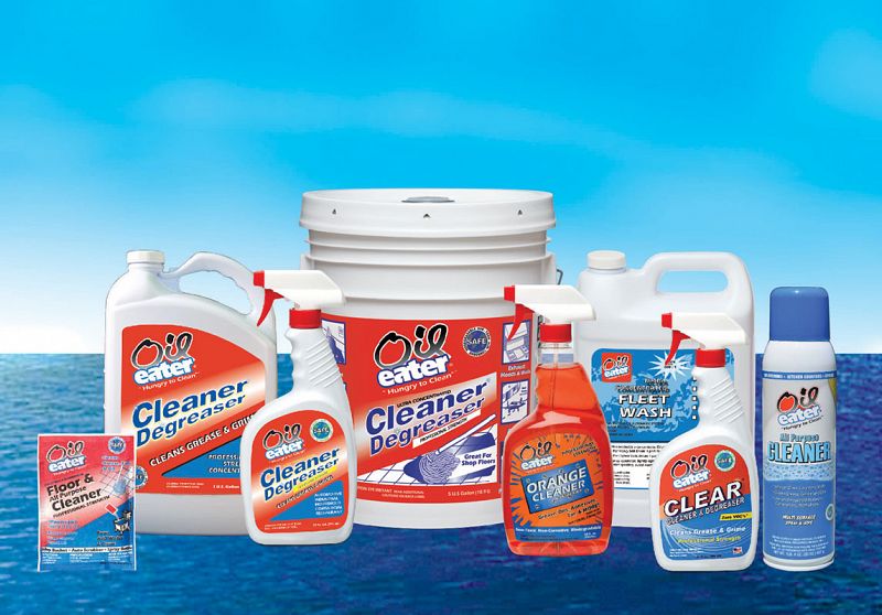 Oil Eater Cleaner / Degreaser bottles